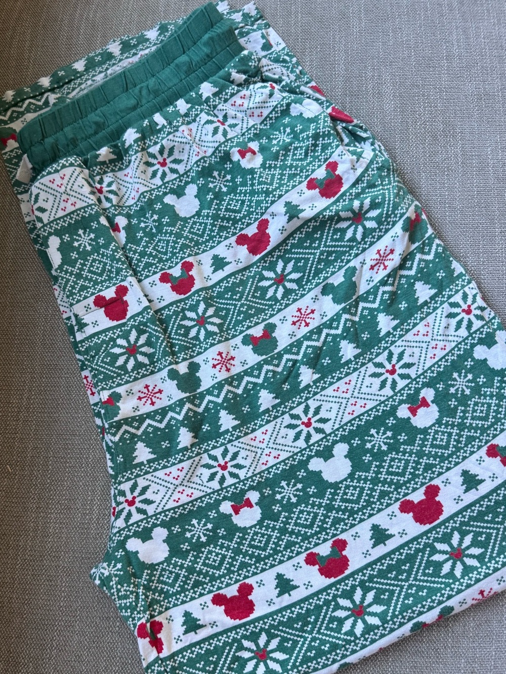Little Sleepies / Disney Mickey fair isle pajama pants